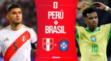 Perú vs. Brasil juegan EN VIVO HOY por Eliminatorias 2026.