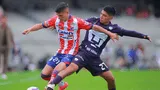 Piero Quispe dio una asistencia y fue la figura de Pumas ante Atlético San Luis.