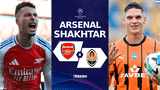 Arsenal y Shakhtar Donetsk miden fuerzas por la Champions League 2024-25.