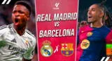 Real Madrid vs. Barcelona juegan EN VIVO y EN DIRECTO HOY por LaLiga.