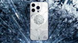 Este es el  iPhone 16 Pro Max Diamond Snowflake hecho de diamantes y oro blanco que cuesta 700 mil dólares.