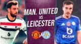 Manchester United vs. Leicester EN VIVO por la Premier League.