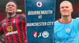 Bournemouth vs Manchester City por la fecha 10 de la Premier League