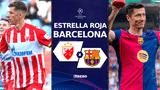 Barcelona se enfrenta a Estrella Roja en Belgrado por la Champions League.