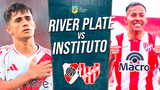 River Plate vs. Instituto juegan EN VIVO HOY por la Liga Profesional Argentina.