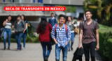 En México se anunció la creación de la Beca Transporte a favor de los estudiantes.