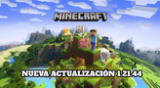 Disponible la nueva actualización para descargar de Minecraft 1.21.44 para Android.