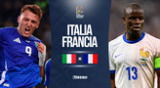 Italia recibe a Francia en busca de cerrar como líder del grupo 2 de la UEFA Nations League.