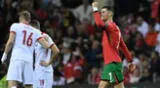 Cristiano Ronaldo anotó un doblete en la victoria de Portugal vs Polonia