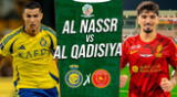 Al Nassr recibirá a Al Qadisiya por la fecha 10 de la Liga Profesional Saudí