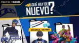 Conoce las recompensas GRATIS que llegan con la Agenda semanal de Free Fire.