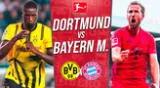 Borussia Dortmund y Bayern Múnich se enfrentan por la Bundesliga