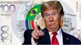 Donald Trump amenaza a los BRICS diciendo que, de querer derrotar al dólar, tendrán que despedirse de vender sus productos en la economía estadounidense.