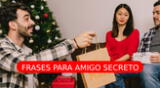 Revisa las mejores frases para dedicar a tu amigo secreto en Navidad 2024.