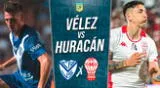 Vélez vs Huracán juegan en el Estadio José Amalfitani.