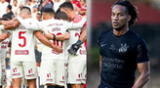 André Carrillo llamó la atención de los hinchas con inesperado mensaje.