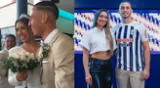 Erick Noriega se casó con su novia Gianella Paz.