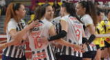 Alianza Lima ganó por 3-0 a Túpac Amaru con parciales de 25-11; 25-16 y 25-12.