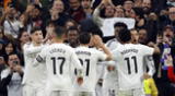 Real Madrid venció 4-2 a Sevilla por la fecha 18 de la liga española