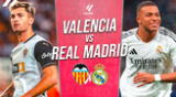 Real Madrid se enfrenta a Valencia por LaLiga