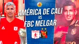 América de Cali y Melgar se enfrentan en amistoso de pretemporada en Colombia.