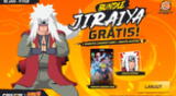 Consigue GRATIS la skin de Jiraiya en Free Fire x Naruto Shippuden.