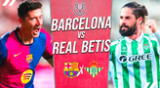 Barcelona recibirá a Real Betis por los octavos de final de la Copa del Rey