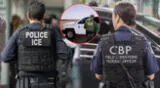 vehículos de ICE y CBP