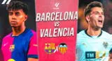 Sigue el partido Barcelona vs. Valencia por LaLiga