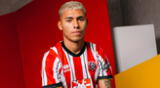 Sheffield United presentó al peruano Jefferson Cáceres