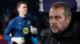 Hansi Flick habló sobre el futuro de Szczesny vistiendo la camiseta del Barcelona. Hansi Flick habló sobre el futuro de Szczesny vistiendo la camiseta del Barcelona.