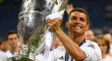 Cristiano Ronaldo le envió un emotivo saludo al Real Madrid