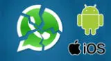 Conoce la lista de teléfonos Android y iPhone en las que el WhatsApp dejará de funcionar en Android y iPhone.