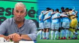 Diego Rebagliati apunta contra jugador de Sporting Cristal.