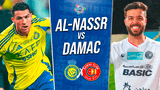 Al Nassr de Cristiano Ronaldo mide fuerzas con Damac por la Liga Profesional Saudí.