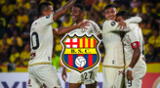 Barcelona SC y su mensaje tras perder con Universitario.