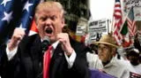 Así se vive la lucha de Donald Trump contra los inmigrantes.