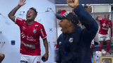 Christian Cueva y todo Cienciano festejó triunfo ante Alianza Lima en los vestuarios. Christian Cueva y todo Cienciano festejó triunfo ante Alianza Lima en los vestuarios.