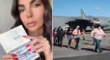 La modelo brasileña Francielly Ouriques fue expulsada de Estados Unidos.