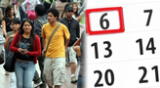 El martes 6 de mayo no es día no laborable en el país.