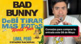 Consejos para comprar entradas al concierto de Bad Bunny Consejos para comprar entradas al concierto de Bad Bunny