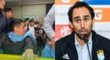 Hinchas de Sporting Cristal encaran a los dirigentes del club en medio del partido ante Bolívar