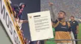 Universitario lanzó fuerte comunicado y tomará medidas contra supuestos "hinchas"