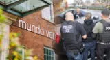 Padres y equipo de trabajo de Mundo Verde se reunieron ante posible redada.
