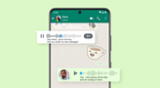 Mensajes transcritos en WhatsApp tendrán mayor personalización. Mensajes transcritos en WhatsApp tendrán mayor personalización.