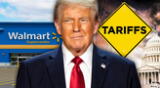 Donald Trump pide a Walmart que asuma el costo de los aranceles. Donald Trump pide a Walmart que asuma el costo de los aranceles.