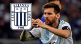 Lionel Messi sigue a Alianza Lima. Lionel Messi sigue a Alianza Lima.