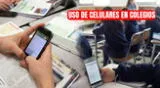 Uso de celulares en colegios del Perú: revisa lo que indica Uso de celulares en colegios del Perú: revisa lo que indica