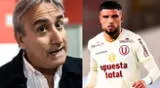 Jorge Zúñiga, directivo de Alianza Lima, dio un fuerte comentario sobre Universitario Jorge Zúñiga, directivo de Alianza Lima, dio un fuerte comentario sobre Universitario