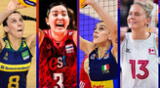 Programación de la Liga de Naciones de Vóley Femenino 2025